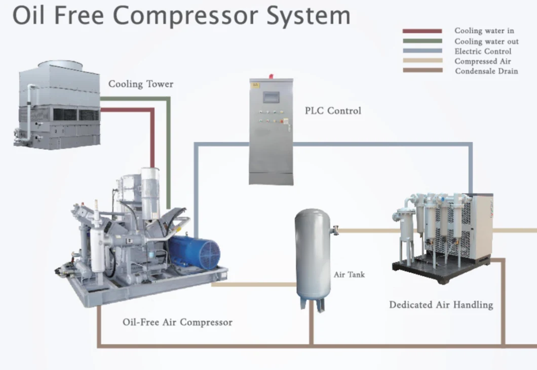 Industrial leader high performance 40Bar air compressor D Type Air/Nitrogen Oil Free Booster