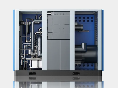 Compressor de ar de nitrogênio personalizado 90kw 45kw SCR puro e livre de poluição